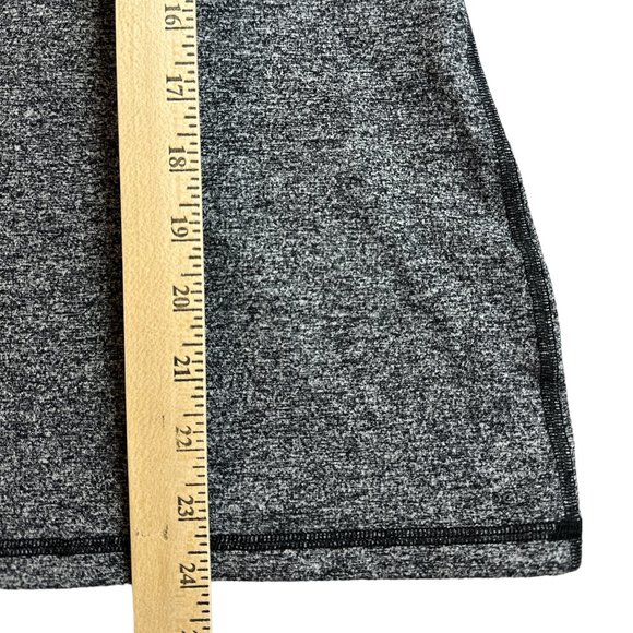 Lululemon Power Y Tank Luon Heathered Black Size 6 EUC - Picture 10 of 10